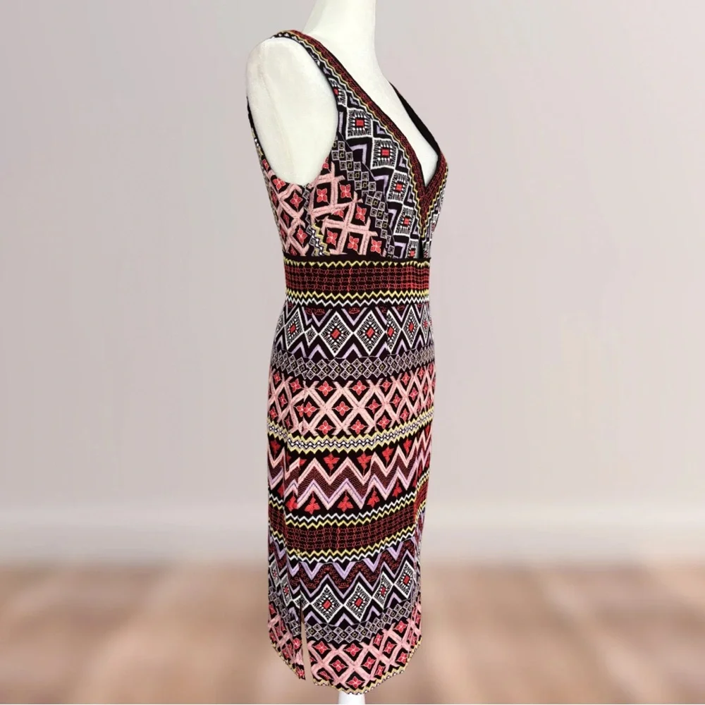 Anthropologie Akemi + Kin Geo-Embroidered Column Dress - Picture 3 of 15